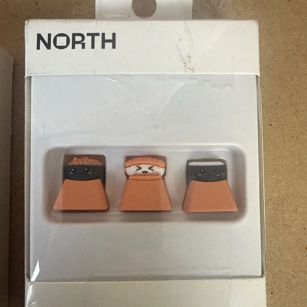 North Figural Key Cap Pack -Set Of 2 Packs Sushi Sky